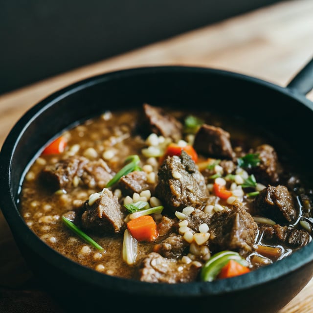 Beef and Barley Stew