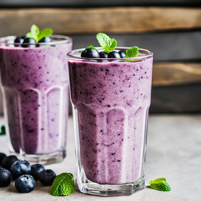 Berry Green Smoothie