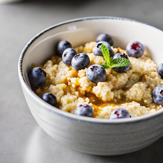 Blueberry Breakfast Quinoa