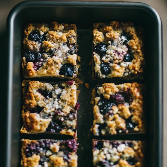 Blueberry Crumb Bars