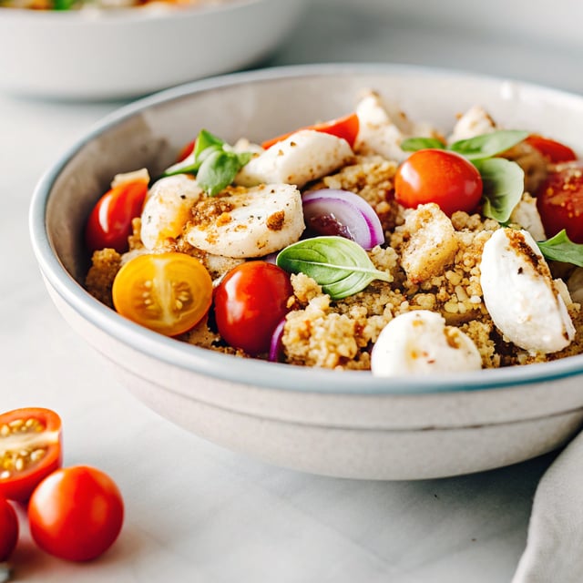 Caprese Quinoa Salad