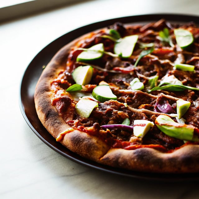 Carnitas Avocado Pizza