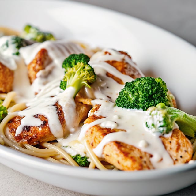 Chicken and Broccoli Alfredo