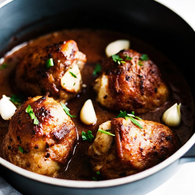 Chicken with 40 Cloves of Garlic