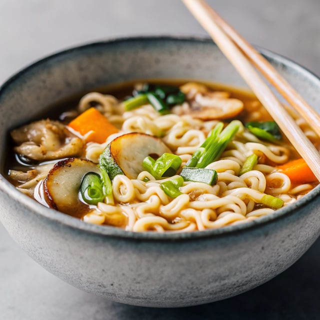 Clean-out-the-Fridge Miso Ramen