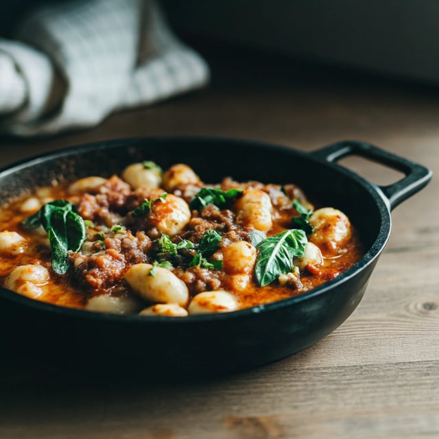 Creamy Sausage Gnocchi