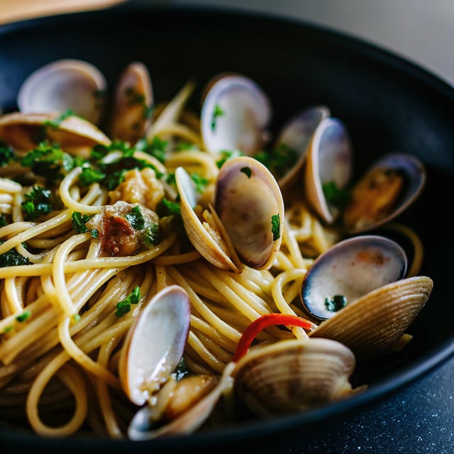 Easy Linguine with Clams