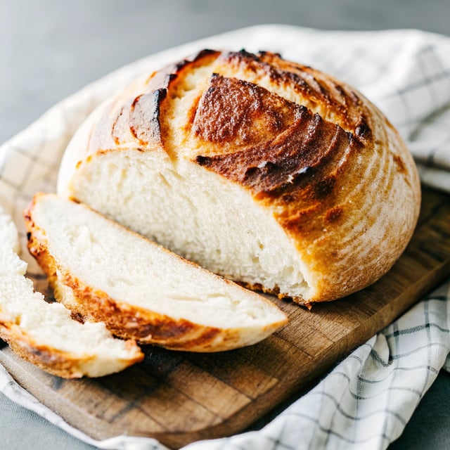 Easy No Knead Bread