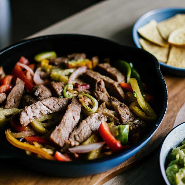Easy Steak Fajitas