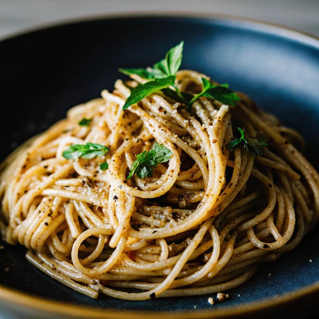 Four Cheese Spaghetti