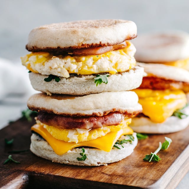Freezer Breakfast Sandwiches