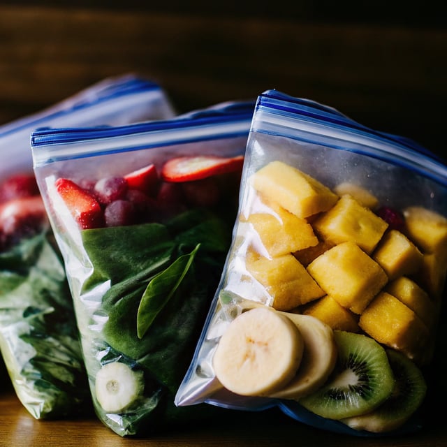 Freezer Green Smoothie Packs