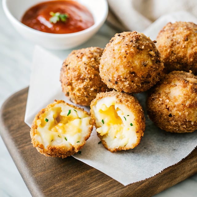 Fried Mac and Cheese Balls