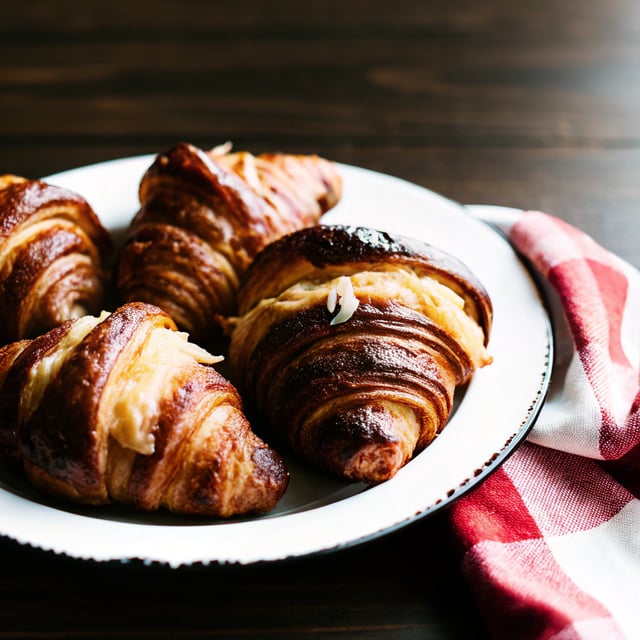 Garlic Bread Croissants