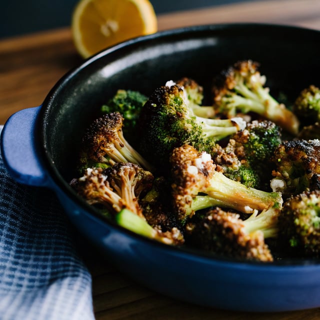 Garlic Parmesan Roasted Broccoli