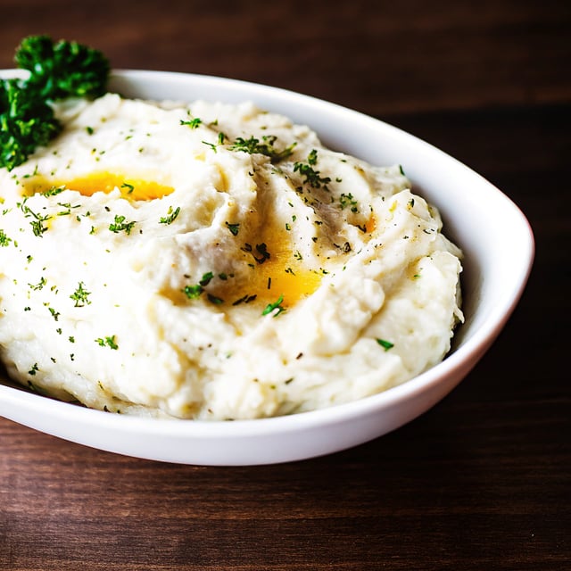 Garlic Ranch Mashed Potatoes