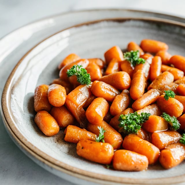 Honey Glazed Baby Carrots