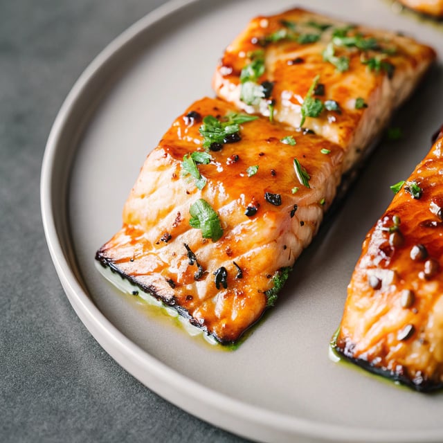Honey Glazed Salmon