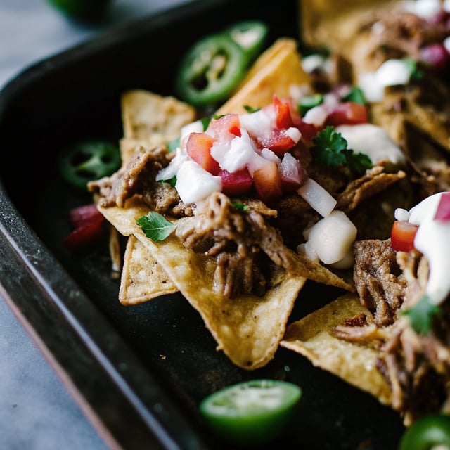 Instant Pot Pulled Pork Nachos