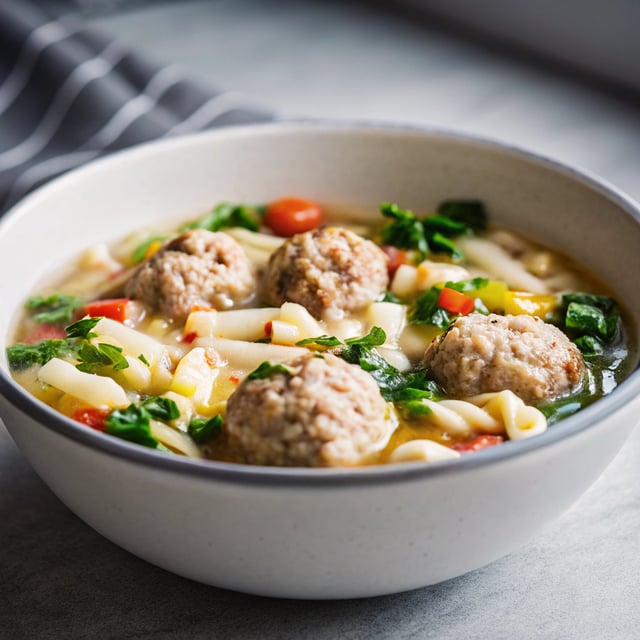 Italian Meatball Soup