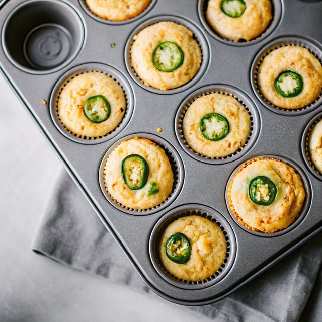 Jalapeno Cornbread Muffins
