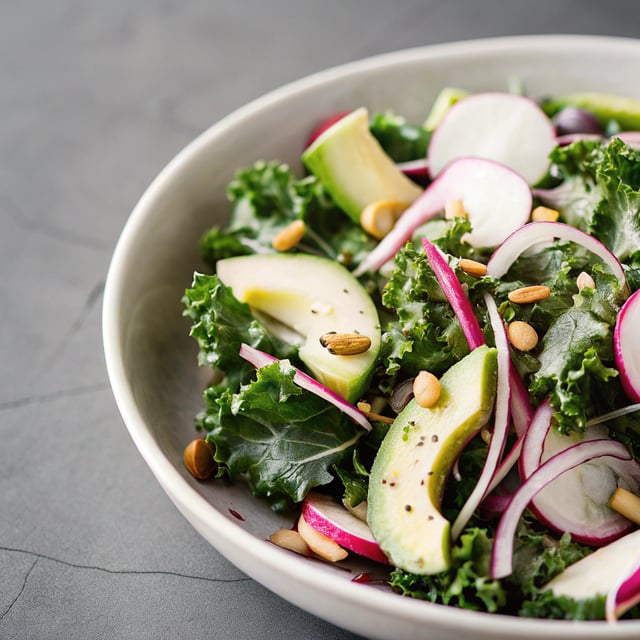 Kale Salad with Meyer Lemon Vinaigrette