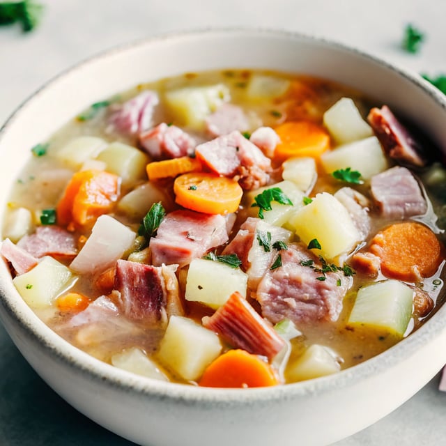 Leftover Hambone Soup