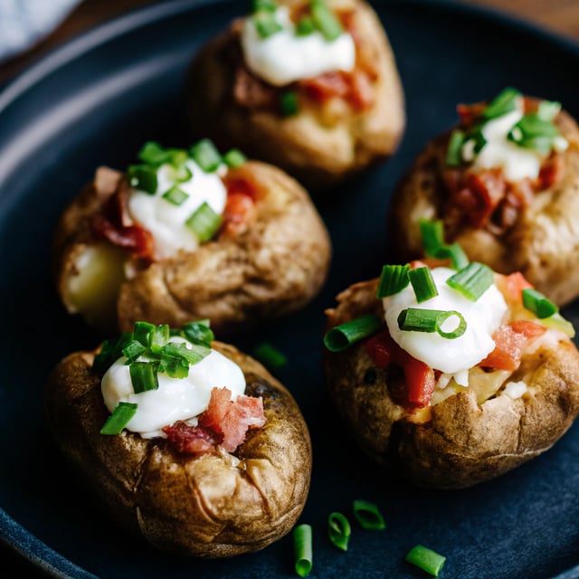 Loaded Smashed Potatoes