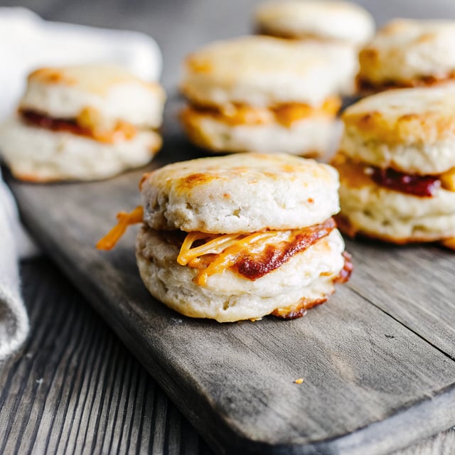 Maple Bacon Cheddar Biscuits