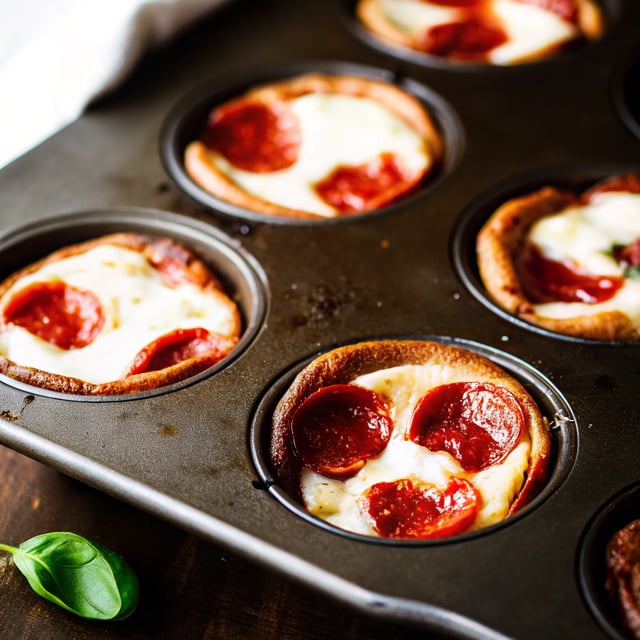Mini Deep Dish Pizzas