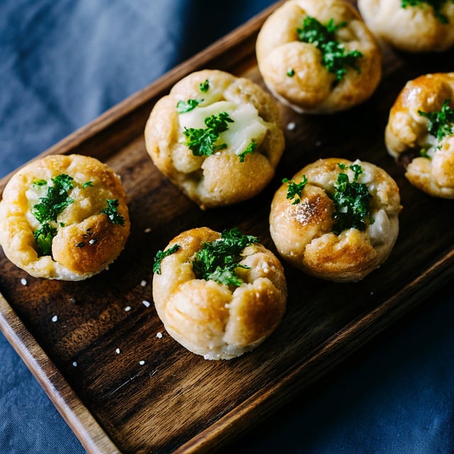 Mini Garlic Monkey Bread