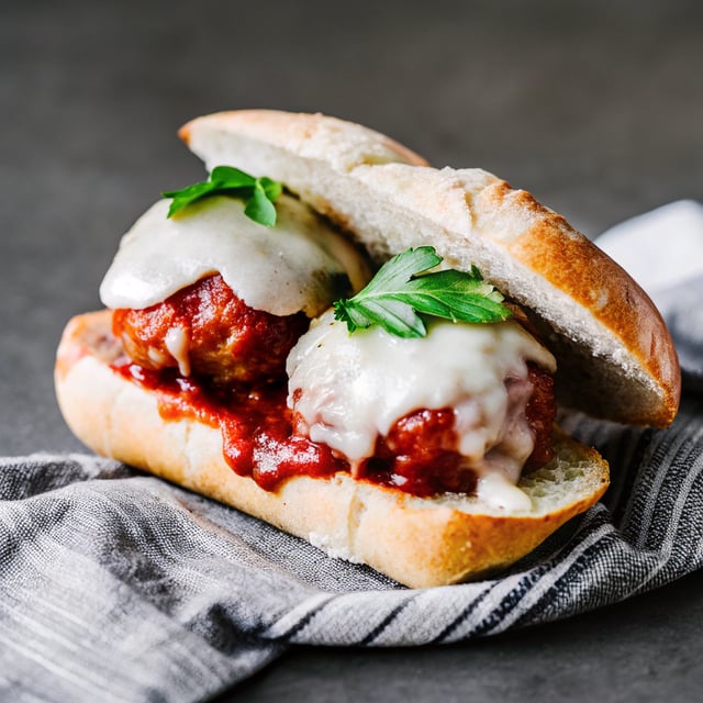Mini Italian Meatball Subs