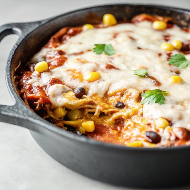 One Pan Enchilada Bake