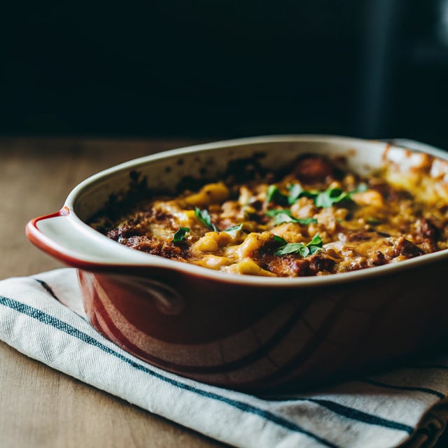One Pot Chili Mac and Cheese