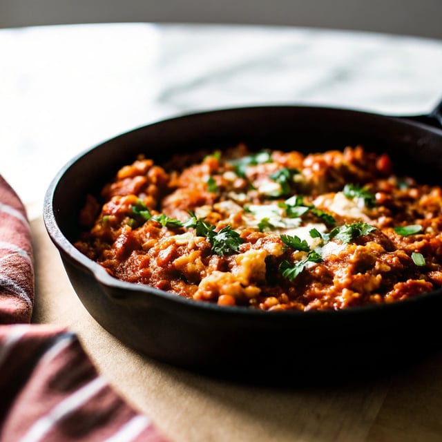 One Pot Mexican Rice Casserole