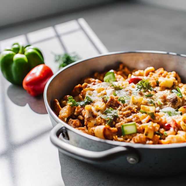 One Pot Mexican Skillet Pasta