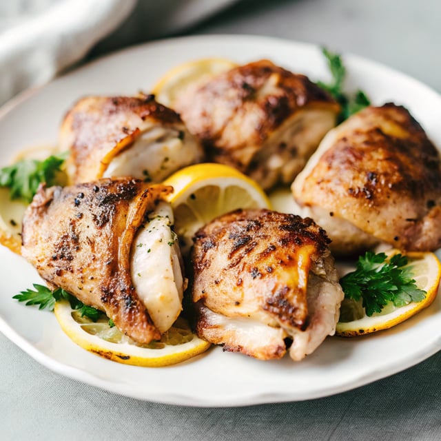 Pan Roasted Lemon Chicken