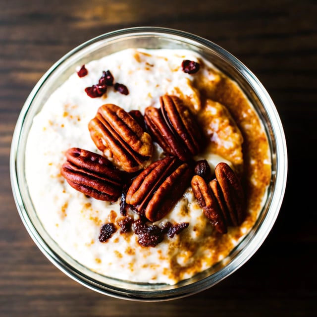 Pecan Pie Overnight Oats