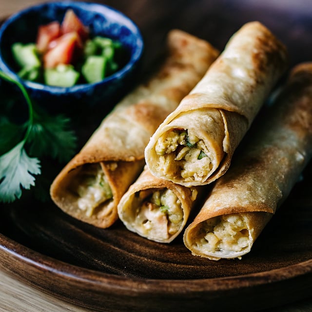 Quick Chicken Taquitos