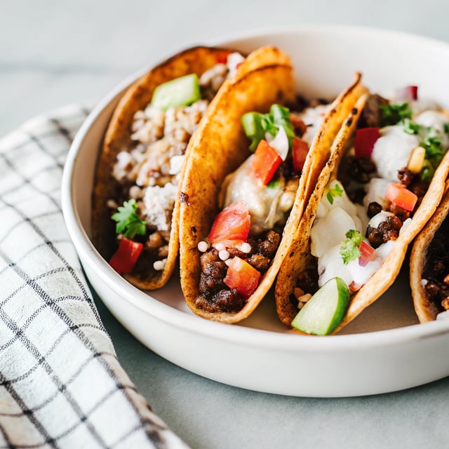 Quinoa Black Bean Tacos