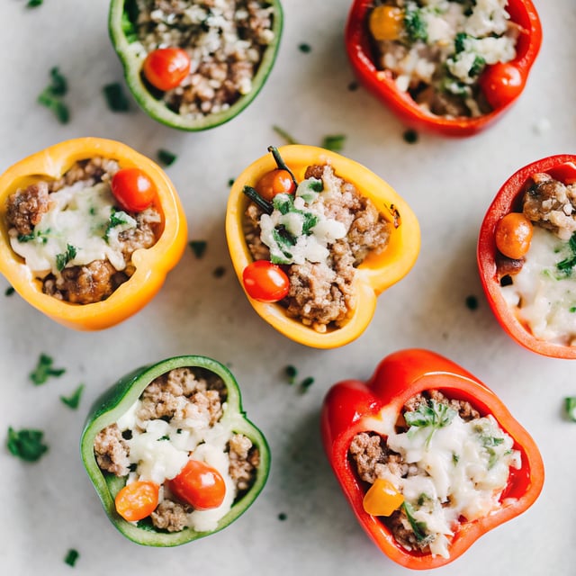 Quinoa Stuffed Bell Peppers