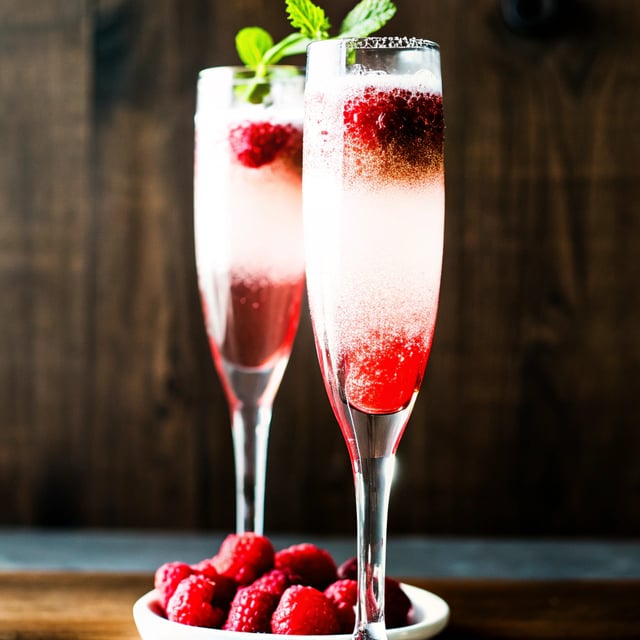 Raspberry Limoncello Prosecco
