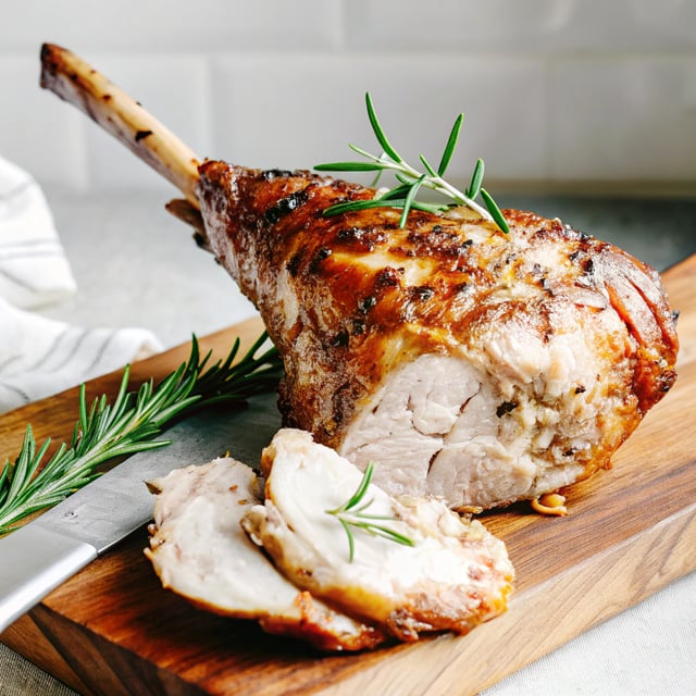 Roasted Leg of Lamb