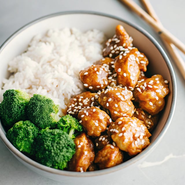 Sesame Chicken Bowls