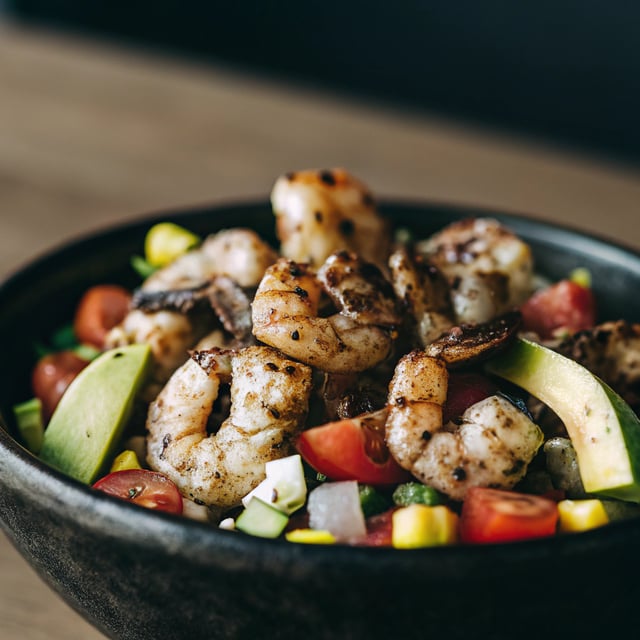 Shrimp and Avocado Salad