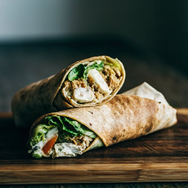 Slow Cooker Chicken Caesar Wraps