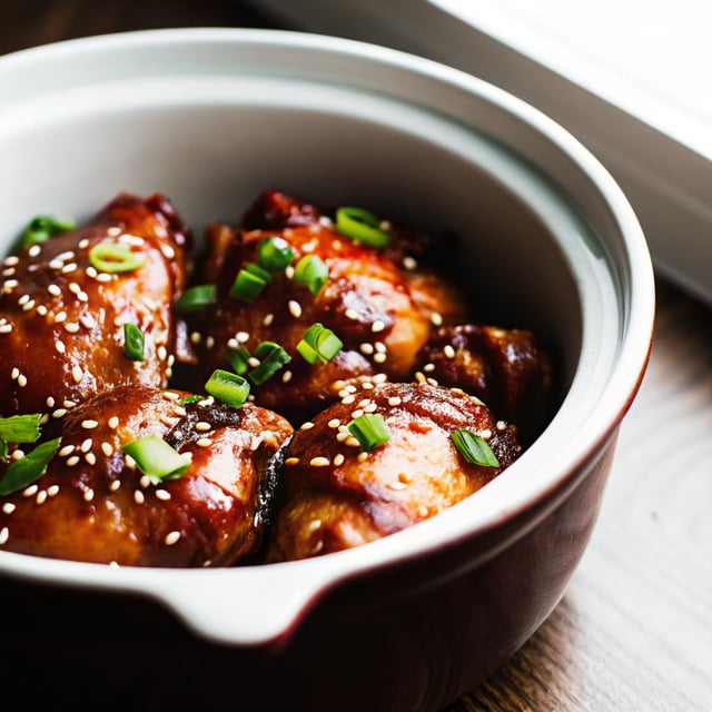Slow Cooker Honey Sesame Chicken