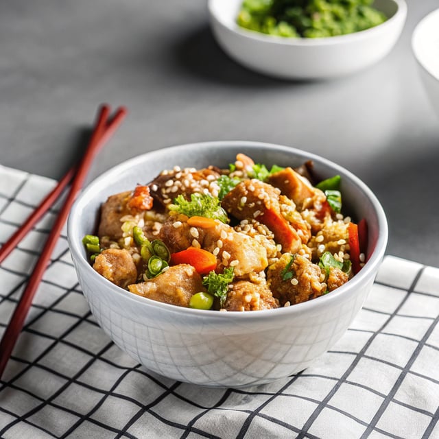 Slow Cooker Teriyaki Chicken and Rice