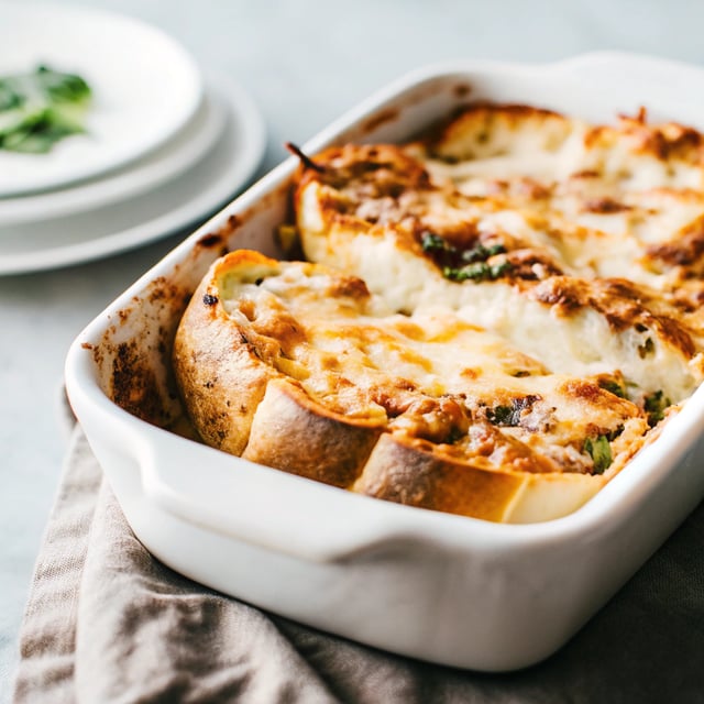 Spinach and Artichoke Dip French Bread