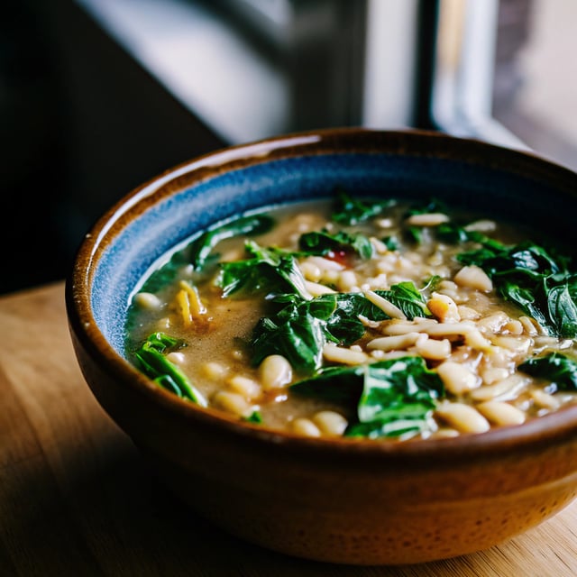 Spinach and White Bean Soup